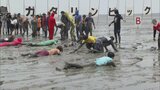 ユニーク競技"ガターザン""人間むつごろう"に挑戦 「鹿島ガタリンピック」 | 福岡のニュース|RKB NEWS|RKB毎日放送