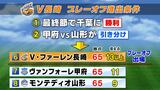 【V×V】 V・長崎エースの2ゴールでJ1昇格に望みつなぐ プレーオフ進出の条件は… | 長崎のニュース | 天気 | NBC長崎放送