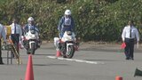 白バイ隊員が安全運転技術を競う 大分 | 大分のニュース|OBS NEWS|大分放送