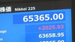 【速報】日経平均 6万5000円を突破 史上最高値を更新　一時2000円以上値上がり　米イラン戦闘終結への期待から| TBS CROSS DIG with Bloomberg