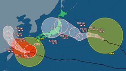 台風15号の動向は?  8月11日、12日頃には静岡県にも近づいてくる恐れ 日本の南で台風が発生しやすい状態続く＝静岡　|　静岡のニュース | SBSNEWS | 静岡放送
