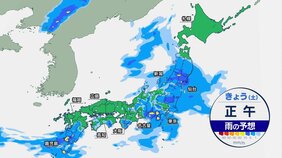 本州付近で梅雨のような天気 梅雨入りした九州南部など警報級の大雨のおそれ あす関東で真夏日続出予想|TBS NEWS DIG