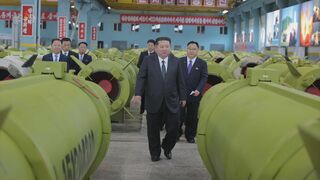 金正恩総書記　ミサイル・砲弾生産の状況を視察| TBS CROSS DIG with Bloomberg