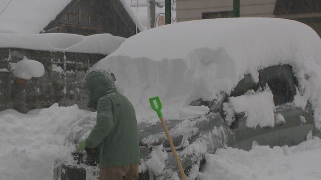 金沢など「顕著な大雪」加賀平地では除雪が困難な記録的な大雪に 6時間で37センチは金沢で観測史上最大|TBS NEWS DIG