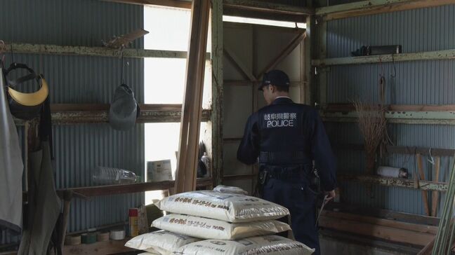 農家に“コメ盗難”の注意を呼びかけ 警察とJA職員らがチラシ配布 保冷庫などの見回り実施 岐阜・下呂市|TBS NEWS DIG