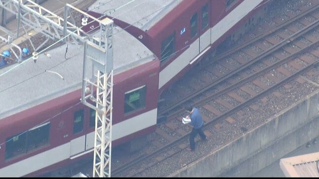【速報】近鉄・京都線　京都駅構内で列車が脱線　乗員乗客33人けがなし　京都ー上鳥羽口駅間で運転見合わせ|TBS NEWS DIG
