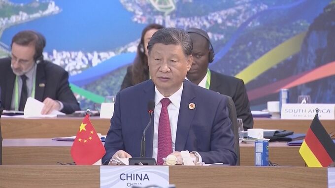 中国・習近平国家主席 「単独主義と保護主義に反対すべき」と主張　トランプ次期大統領をけん制|TBS NEWS DIG