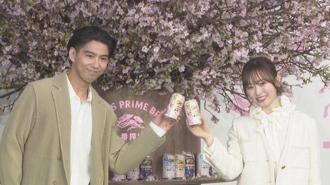 【 賀来賢人 】日本最速お花見に「いいんですか？こんな真昼間から」　福原遥は〝名句〟を披露|TBS NEWS DIG