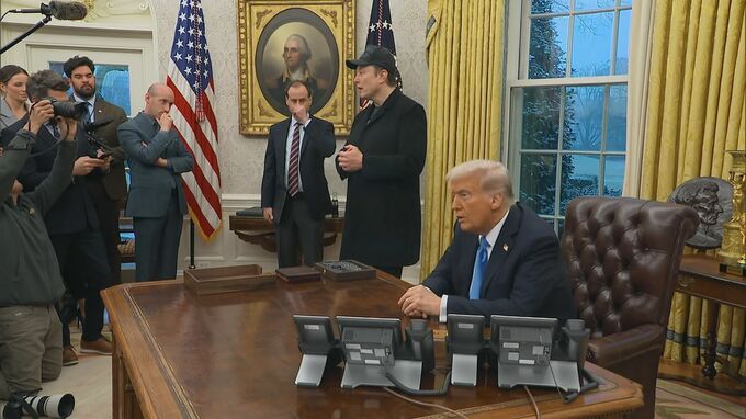 トランプ政権「メキシコ湾」表記継続の「AP通信」の取材を制限　大統領執務室で取材させず　「メキシコ湾→アメリカ湾」に名称変更の大統領令めぐり|TBS NEWS DIG