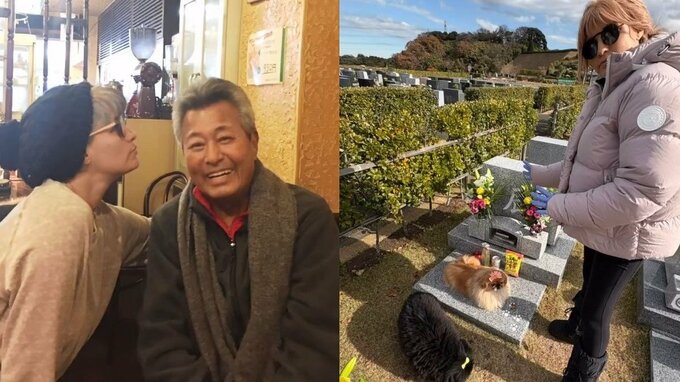 【がん闘病】梅宮アンナさん「12月12日は父の命日」梅宮辰夫さんのお墓参りを報告「やっぱり親子ですね～」|TBS NEWS DIG