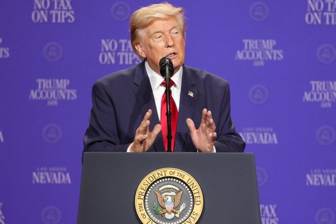 トランプ氏、米国の弾薬不足を否定－情報リークあれば処分と警告