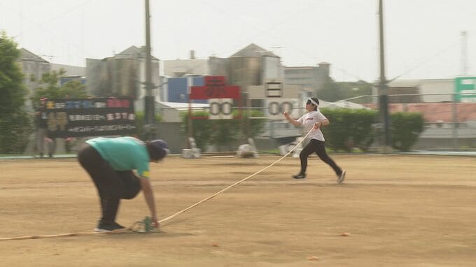 「円周走」全力で駆ける 沖縄盲学校で運動会|TBS NEWS DIG
