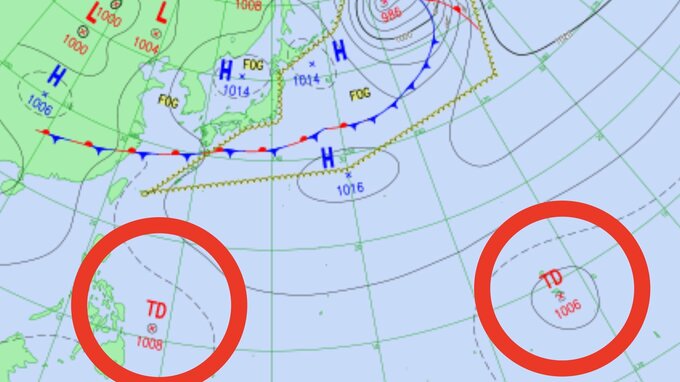 【ダブル“台風のたまご”発生か】新たな「熱帯低気圧」があす（29日）までに“2つ”発生か…日本への影響、進路は？今後の「台風情報」に注意　7月8日（水）までの雨・風シミュレーション【気象庁 28日最新天気図】|TBS NEWS DIG