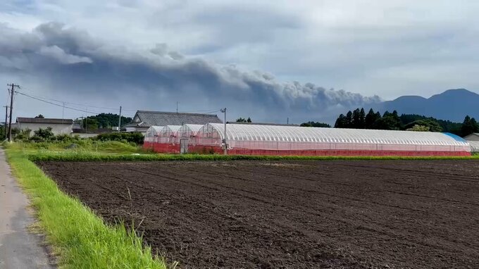 【速報】霧島連山の新燃岳が噴火　|　MRTニュース ｜ ＭＲＴ宮崎放送