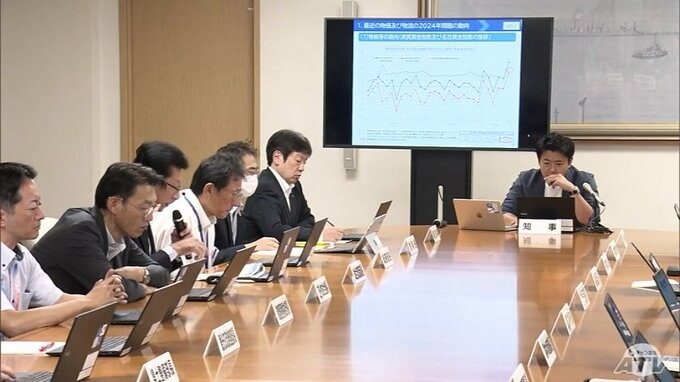 青森県・宮下宗一郎知事が総額11億円余の「物価高騰対策」発表　『物流の2024年問題』や『農業支援』など「引き続き物価高騰対策は必要」|TBS NEWS DIG