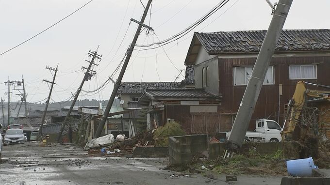 能登半島地震 津波による浸水面積は東京ドーム40個分に|TBS NEWS DIG