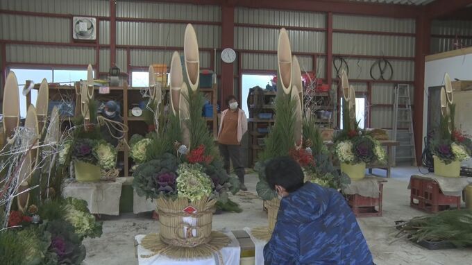 迎春準備ピーク　門松つくりが最盛期迎える…そもそも”門松”ってなに？　|　BSSニュース | BSS山陰放送