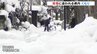 連日の雪が降り積もり除雪作業にうんざり 気温は上がらず寒い朝 道路の凍結に注意 富山　|　富山のニュース｜天気・防災｜チューリップテレビ