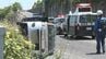 軽乗用車が横転…山陰道IC近くの交差点で車同士が衝突する事故　高齢男性を救急搬送か　|　BSSニュース | BSS山陰放送