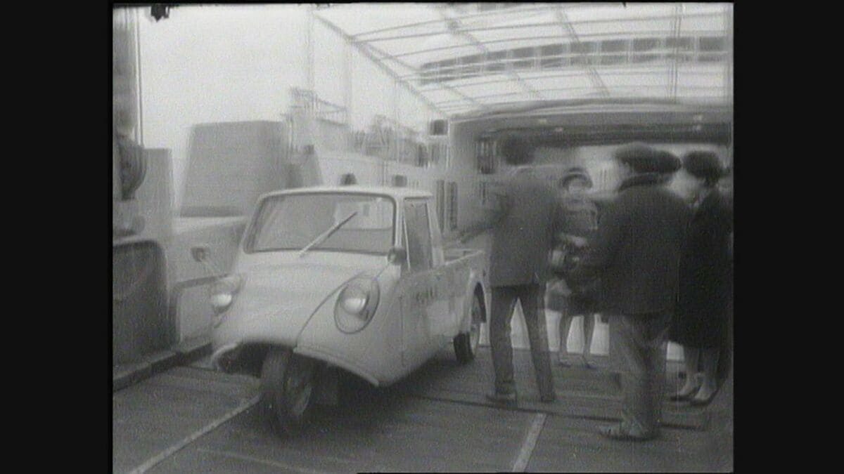 長崎～熊本間の九州横断観光ルート「フェリー眉山丸」就航 島原～三角を1時間で結ぶ 1964(昭和39)年 映像タイムマシーン“ユウガク”【長崎