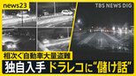 【独自】盗難車ドラレコに記録された“儲け話” 見えてきた窃盗グループの実態とは？ 人から人へ渡る車…相次ぐ自動車大量盗難【news23】|TBS NEWS DIG