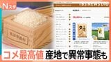 備蓄米放出も「コメ」最高値　産地で“ふるさと納税”申し込みが急増、定期便が発送できない事態も【Nスタ】|TBS NEWS DIG