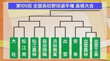 【全校掲載】夏の高校野球島根大会　組み合わせ　|　BSSニュース | BSS山陰放送