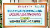高知の天気 7日昼頃から山地を中心に再び雪に 交通障害に十分注意 東杜和気象予報士が解説 | 高知のニュース・天気|KUTV NEWS | KUTVテレビ高知
