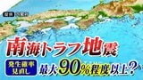 南海トラフ地震「最大90%程度以上」?発生確率の“幅”なぜ見直し? 確実に近づく“その時”…死者数減のカギは『早期避難』『耐震化率向上』|TBS NEWS DIG