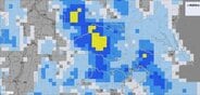 【気象情報】東海地方は13日夜遅くにかけて警報級大雨の恐れ 愛知・三重で非常に激しい雨（50ミリ）予想 土砂災害や浸水に注意・警戒【雨と風のシミュレーション】 　|　富山のニュース｜天気・防災｜チューリップテレビ