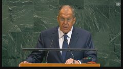 ロシア・ラブロフ外相 国連総会で演説 「いかなる侵略にも断固たる対応」欧州諸国などをけん制| TBS CROSS DIG with Bloomberg