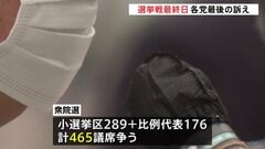 衆議院選挙あす投開票　各党の党首や候補者らが最後の訴え　超短期決戦の選挙戦最終日| TBS CROSS DIG with Bloomberg