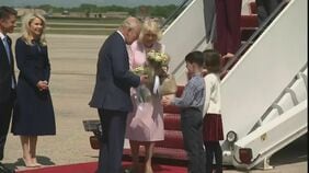 【速報】チャールズ国王夫妻がワシントンに到着　即位後初のアメリカ国賓訪問スタート|TBS NEWS DIG