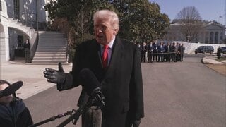 トランプ大統領「間もなく出発する予定だ」　中東に追加派遣の空母　イランへの圧力強化で| TBS CROSS DIG with Bloomberg