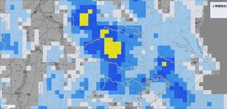 【気象情報】関東甲信で13日夜遅くにかけて非常に激しい雨の恐れ 大気の状態が非常に不安定となる見込み 関東北部・南部で100ミリ予想 地盤緩み土砂災害に「厳重警戒」【雨と風のシミュレーション】 | 富山のニュース|天気・防災|チューリップテレビ