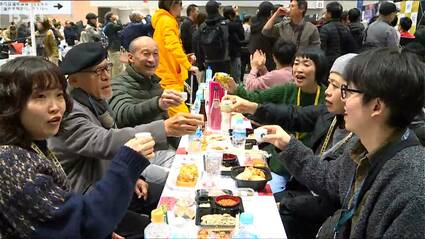 82の酒蔵が集結『にいがた酒の陣』開幕 500種類以上を飲み比べ