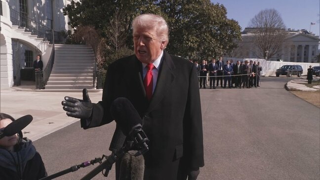 トランプ大統領「間もなく出発する予定だ」 中東に追加派遣の空母 イランへの圧力強化で|TBS NEWS DIG