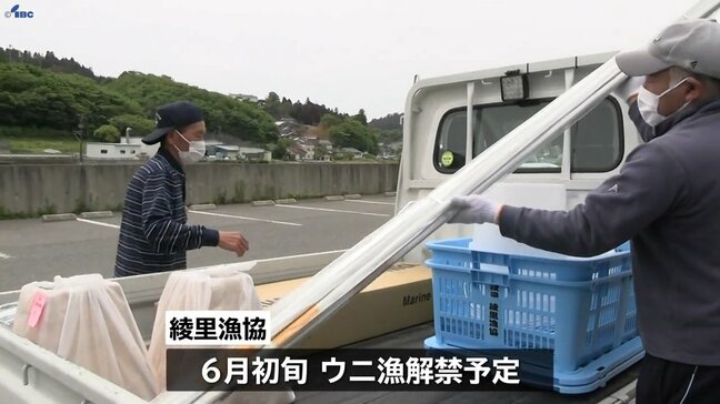「全部買えばとんでもない額になる」 山林火災被害の漁師にウニ漁の漁具を支援 箱メガネや小型船外機など7点セット 6月初旬の解禁前に 岩手・大船渡市|TBS NEWS DIG
