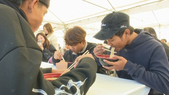 有名ラーメン店の至極の1杯楽しむ 富士急ラーメンフェス 富士急ハイランドで開催|TBS NEWS DIG
