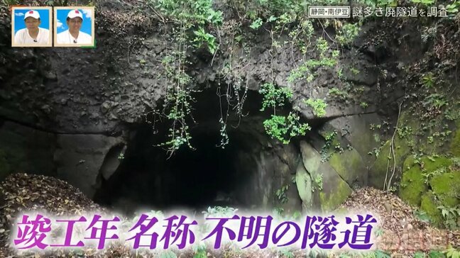 謎多き静岡・南伊豆の廃隧道を調査！竣工年・名称不明の廃隧道の歴史を紐解く旅【道との遭遇】|TBS NEWS DIG