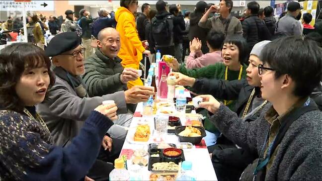 82の酒蔵が集結『にいがた酒の陣』開幕 500種類以上を飲み比べ チケットは全日完売 新潟市中央区|TBS NEWS DIG