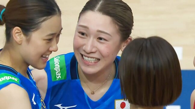 バレー女子日本代表が白星発進!石川&佐藤が2桁得点、秋本もシニアデビュー&初得点でオランダに勝利【ネーションズリーグ】|TBS NEWS DIG