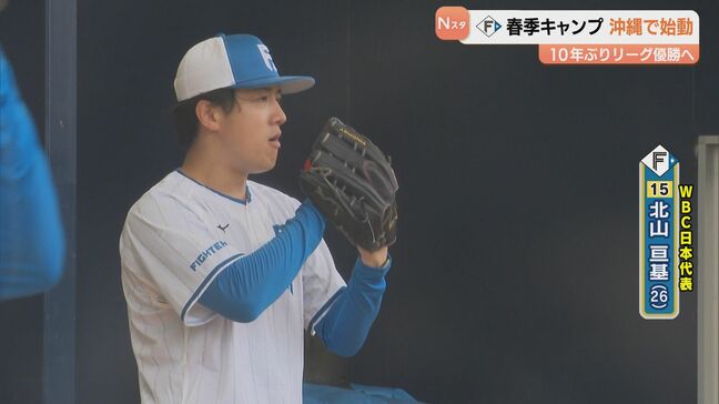 【ファイターズ】10年ぶりリーグ優勝へ春季キャンプ 沖縄・名護で始動…WBC日本代表の北山投手はブルペンで35球「準備に不足はない」|TBS NEWS DIG