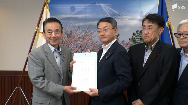 「旗を降ろすなら知事が言うべき」浜松新野球場ドーム案で県議会議長が苦言 事業費増で知事は慎重姿勢=静岡|TBS NEWS DIG