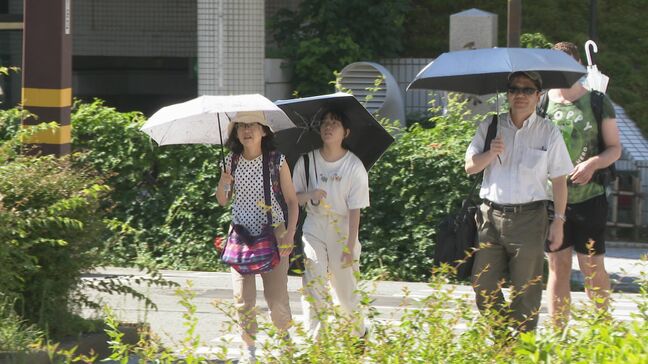 10日連続で熱中症警戒アラート発表の石川県 28日も各地で猛暑日予想|TBS NEWS DIG