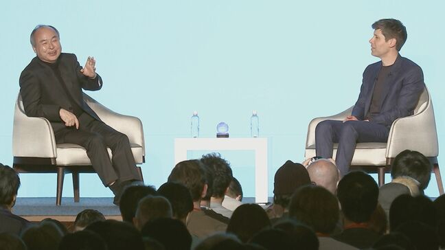 ソフトバンクグループがアメリカのオープンAIに約6兆円の追加出資|TBS NEWS DIG