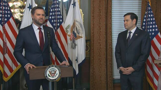 ルビオ米国務長官 次期大統領選の与党共和党候補「立候補すればバンス副大統領がなる」|TBS NEWS DIG