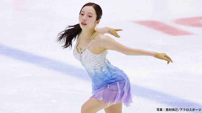 本田真凜はSP44.42点 故障を抱えての出場も3回転着氷、演技後は涙ぐみ「競技者として戦えて誇りに思う」|TBS NEWS DIG