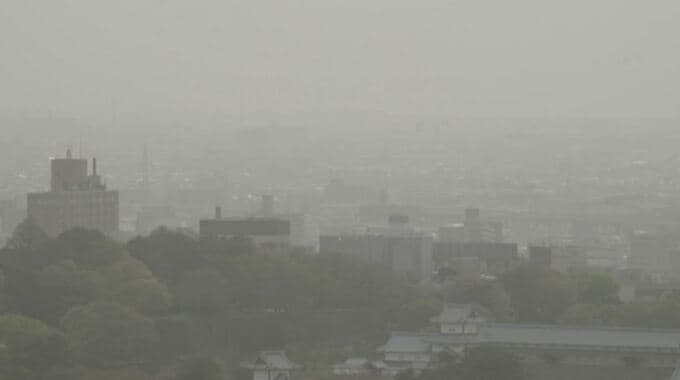 黄砂で見通し悪い1日に 19日は次第に回復へ　|　石川県のニュース｜MRO北陸放送