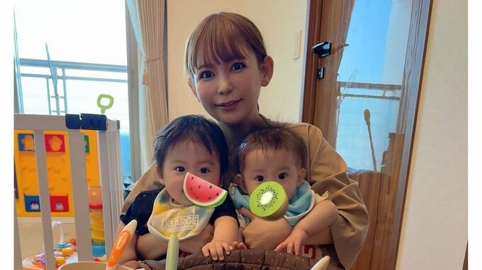 【 中川翔子 】　双子の離乳食　〝初めての納豆〟　「満面の笑顔くれました大好きみたい！良かった！」　育児ダイアリーに溢れる愛情|TBS NEWS DIG